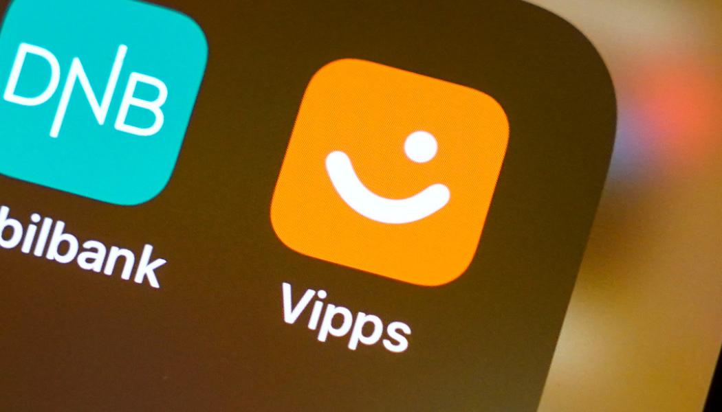 Lise Åserud/NTB/TT: En telefon med mobilappen Vipps. Arkivbild.