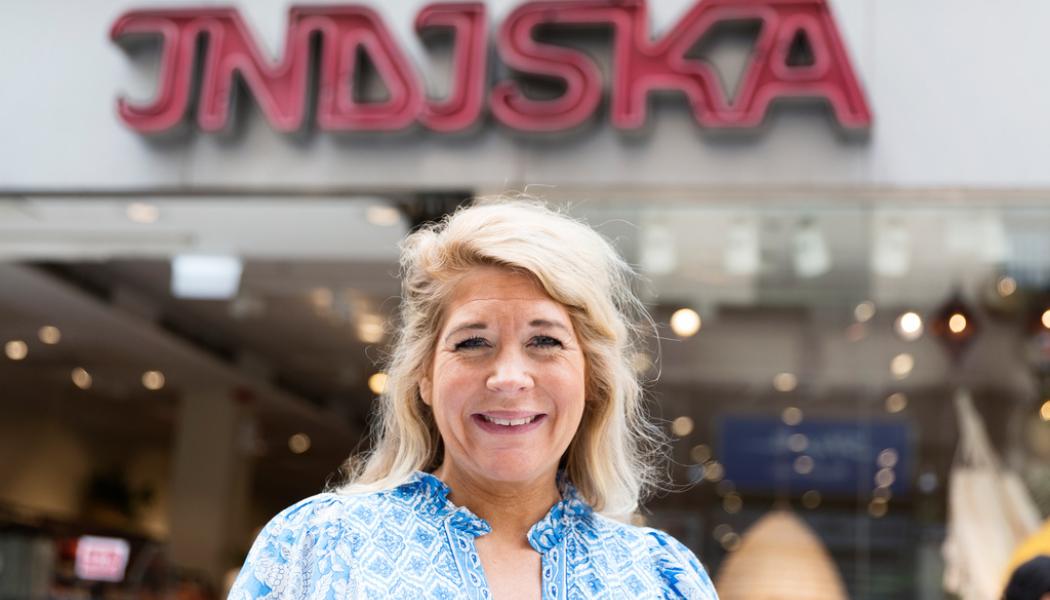 Alexandra Bengtsson/SvD/TT: Karin Lindahl, vd för Indiska. Arkivbild.