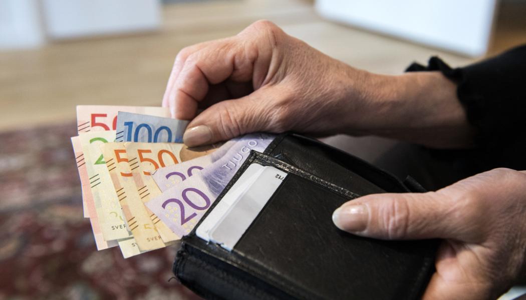 Henrik Montgomery/TT: Lönen täcker inte inflationen. Arkivbild.