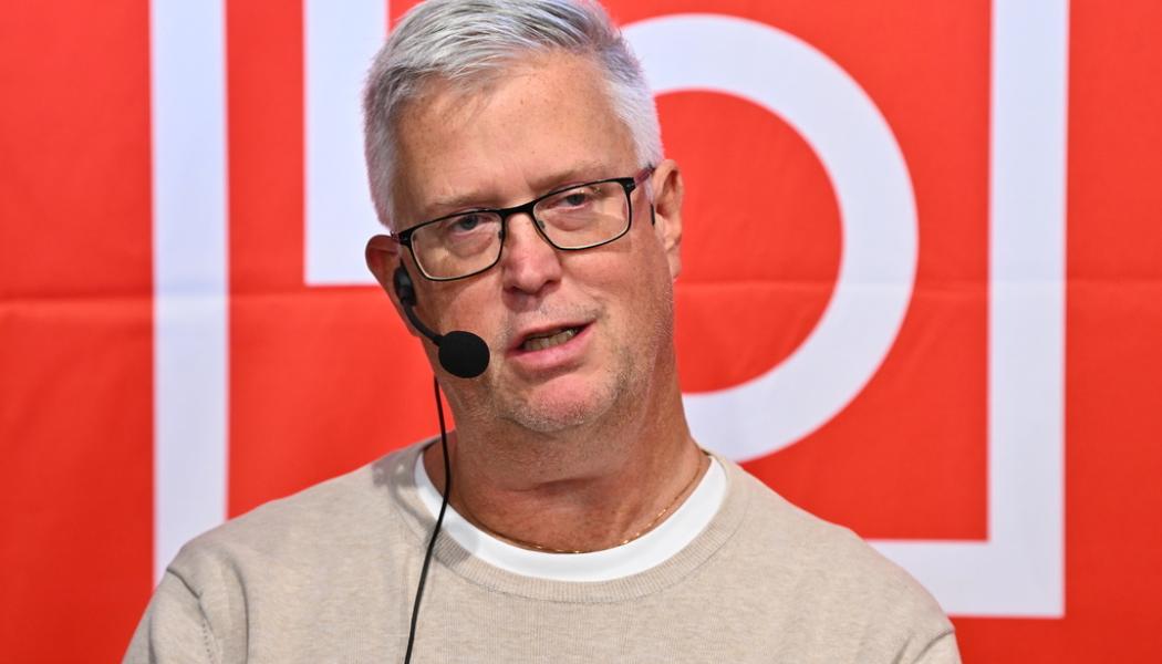 Claudio Bresciani/TT: Tommy Wreeth, ordförande Transport, nobbar LO:s gemensamma lönekrav. Arkivbild.