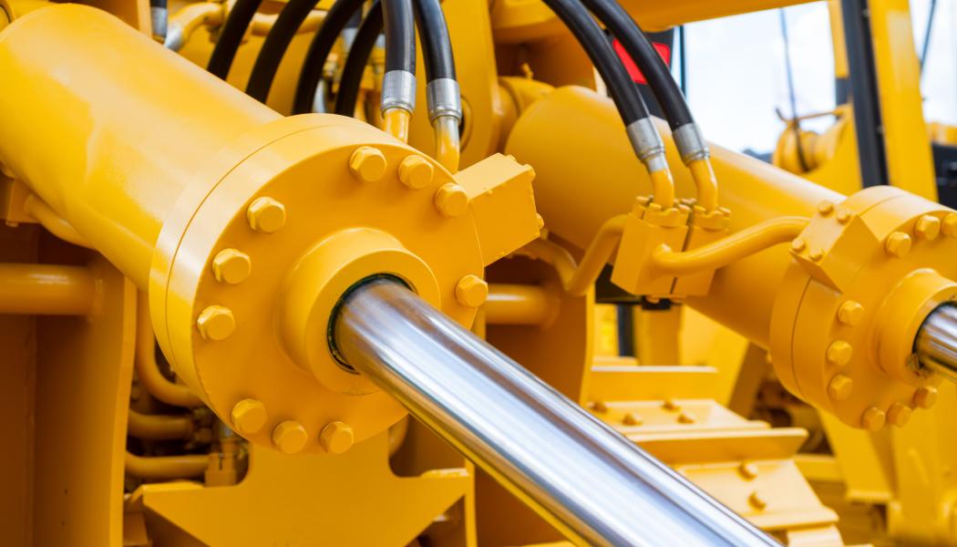 Hydraulisk cylinder. Foto: Shutterstock
