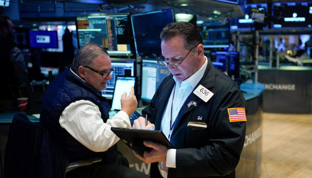 Seth Wenig/AP/TT: Börserna i USA steg inför torsdagens inflationssiffror. Arkivbild.