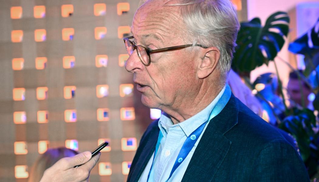 Fredrik Sandberg/TT: Den före detta moderata EU-parlamentarikern Gunnar Hökmark ser stora politiska, men även ekonomiska fördelar med att införa euron. Arkivbild