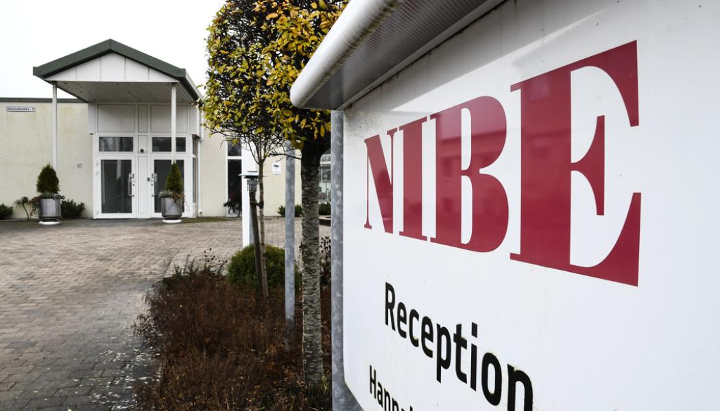 Johan Nilsson/TT: Nibe Industrier tillverkar och säljer utrustning för uppvärmning av hus. Arkivbild.