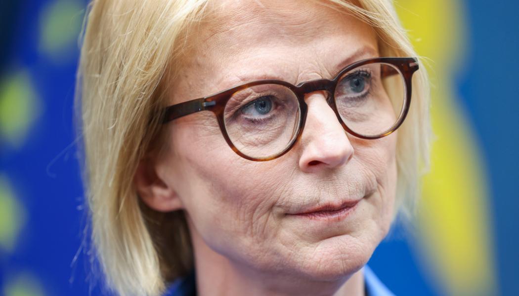 Ali Lorestani/TT: Finansminister Elisabeth Svantesson (M) säger att indikatorn inte ändrar regeringens syn på det ekonomiska läget i Sverige. Arkivbild.