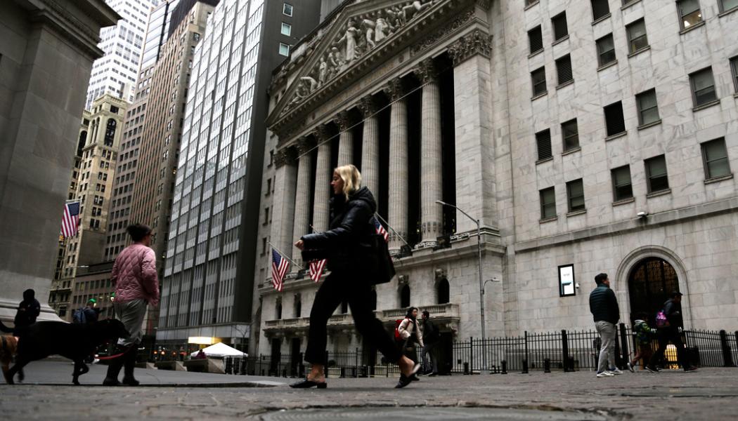 Peter Morgan: Det var lugnt på Wall Street på onsdagen. Arkivbild.