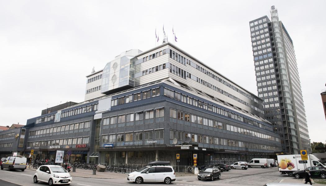 Henrik Montgomery/TT: Tidningshuset i Marieberg med DN-skrapan. Arkivbild.