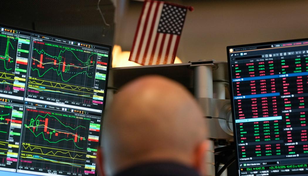 Seth Wenig/AP/TT: Chiptillverkarna är populära bland investerarna på Wall Street.