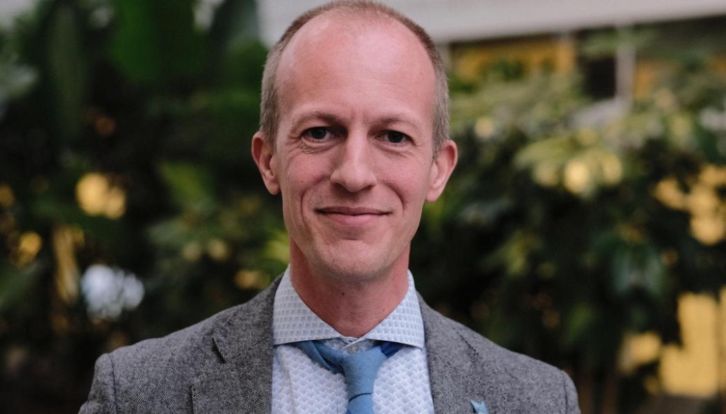 Joakim Goksör/TT: Joakim Abeleen, Business Swedens handelssekreterare i Kina, ser en trend med minskade marknadsandelar för svenska storföretag i Kina. Arkivbild