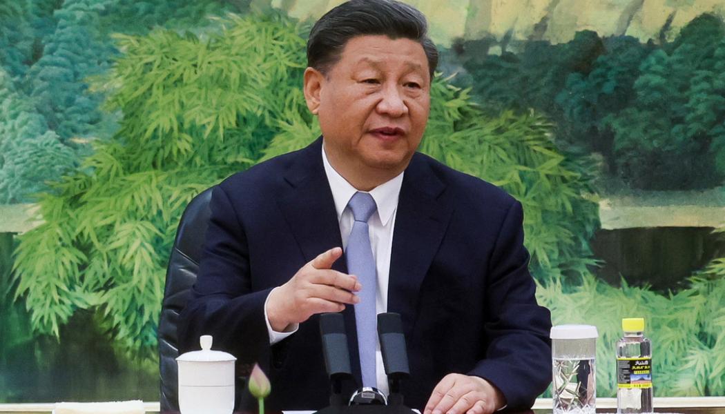 Leah Millis AP/TT: Politbyrån i Kina, under ledning av president XI Jinping, öppnar för lättnader i landets skuldtyngda fastighetssektor. Arkivbild.