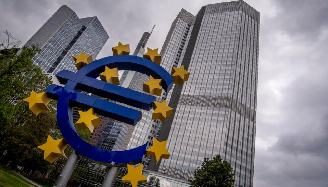 Michael Probst AP/TT: Pessimism i eurozonen. Arkivbild.