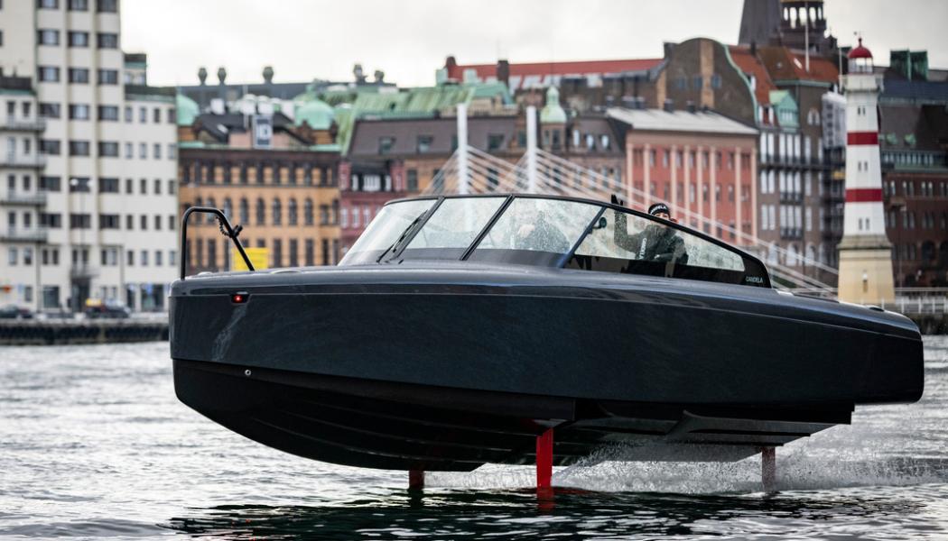 Johan Nilsson/TT: En båttur mot annan världsdel? Elbåtstillverkaren Candela är ett av flera svenska företag som siktar på expansion i USA. Stödpaketet IRA, som sjösattes tidigare i år, är en viktig komponent i strategin. Arkivbild.