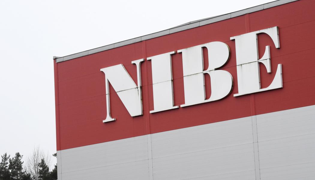 Johan Nilsson/TT: Nibe Industrier, stor tillverkare av värmepumpar, rapporterar kvartalssiffror. Arkivbild