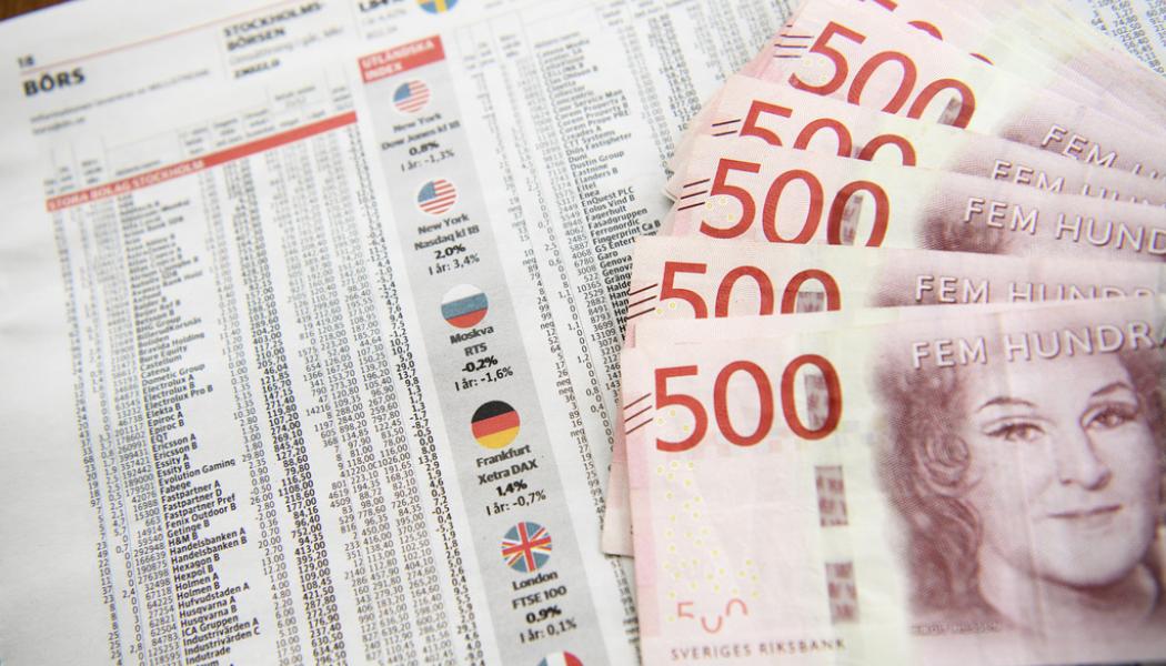 Henrik Montgomery/TT: Stockholmsbörsen handlas kring den lägsta indexnivån sedan slutet av mars. Arkivbild.