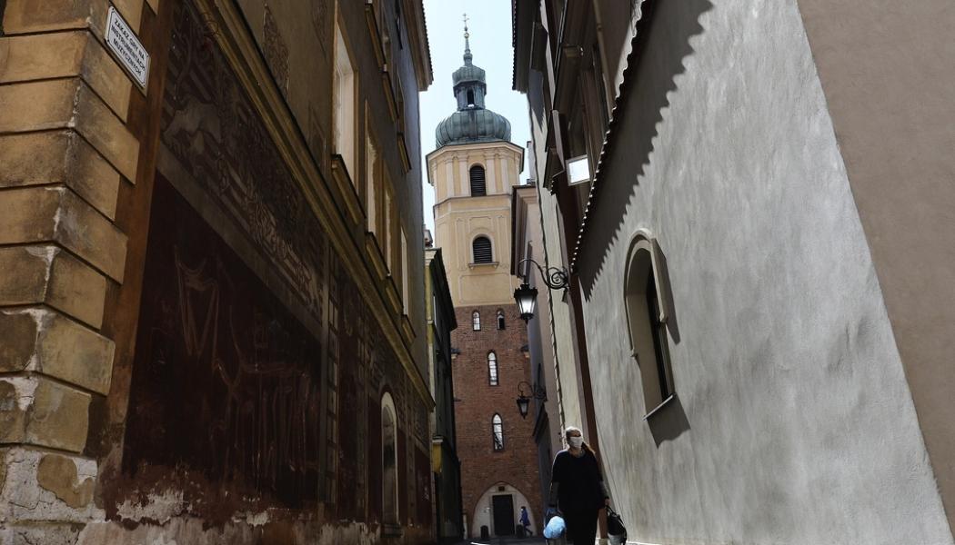 Czarek Sokolowski/AP/TT: Gamla stan i Warszawa. Arkivbild.