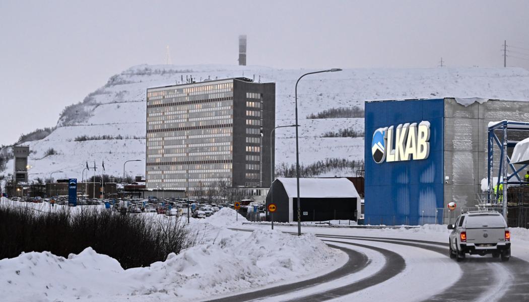 Jonas Ekströmer/TT: LKAB i Kiruna. Arkivbild.