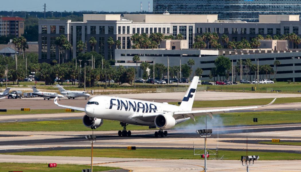 Chris Urso: Finnair erbjuder sina passagerare att boka om. Arkivbild.