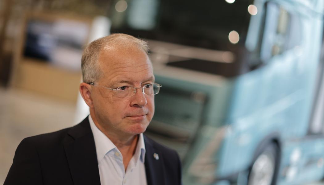 Adam Ihse/TT: Lastbilskoncernen Volvos vd Martin Lundstedt. Arkivbild.