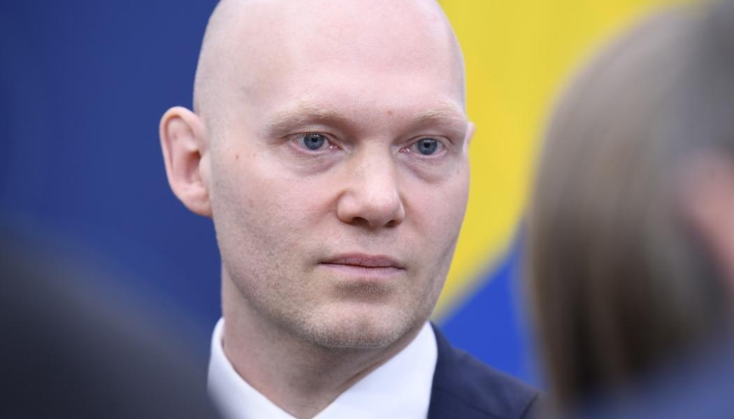 Samuel Steén/TT: Finansmarknadsminister Niklas Wykman (M). Arkivbild.