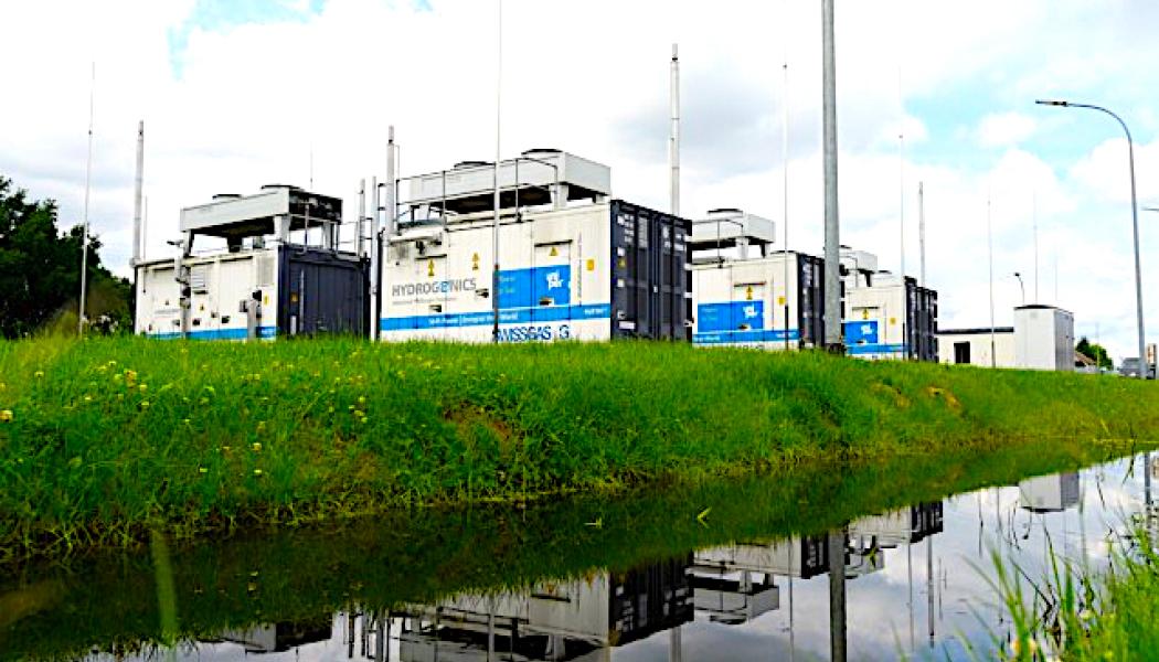 Unipers power-to-gas anläggning i tyska Falkenhagen. Foto: Uniper
