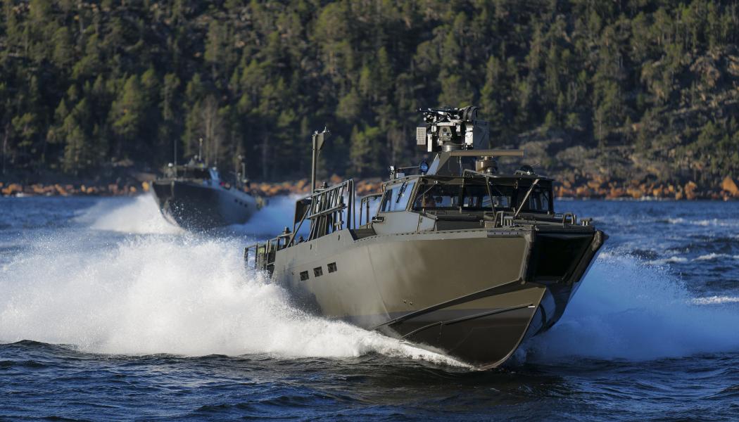 Båtarna bygger på Stridsbåt 90 HSM:s konstruktion. Foto: Saab