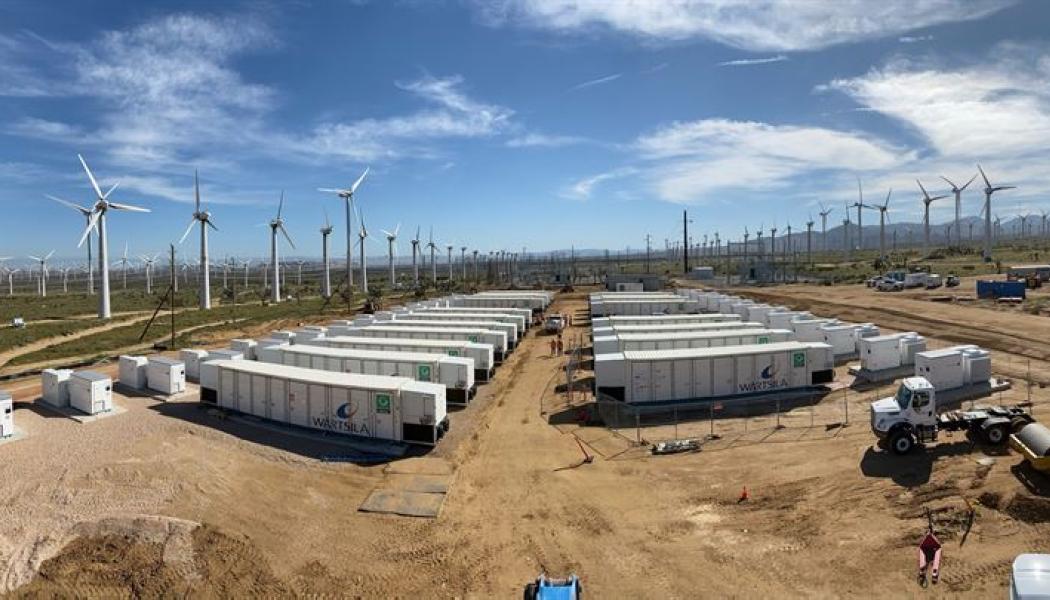 Vid slutet av tredje kvartalet 2023 uppgick Wärtsiläs omsättning för energilagringsverksamheten till 983 miljoner euro: Wärtsilä