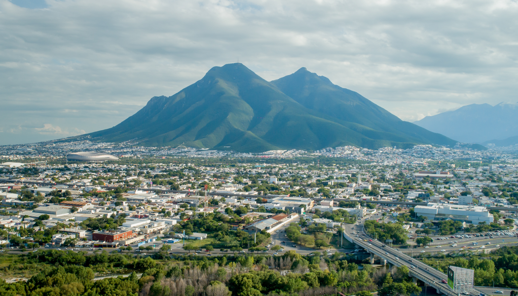 Staden Monterrey ligger strategiskt placerad nära gränsen till USA. Foto: Volvo