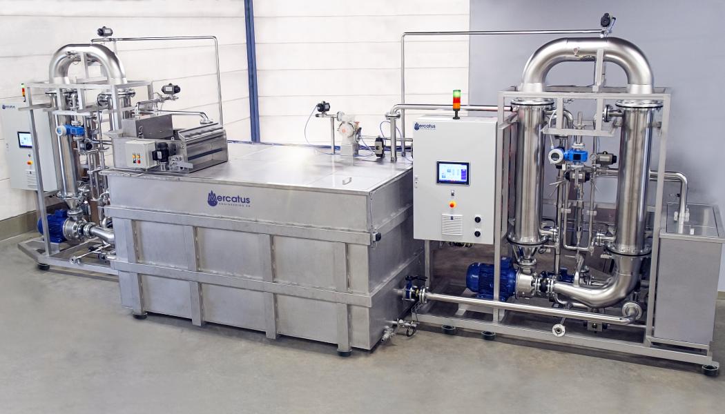 Membranrening. Foto: Mercatus Engineering
