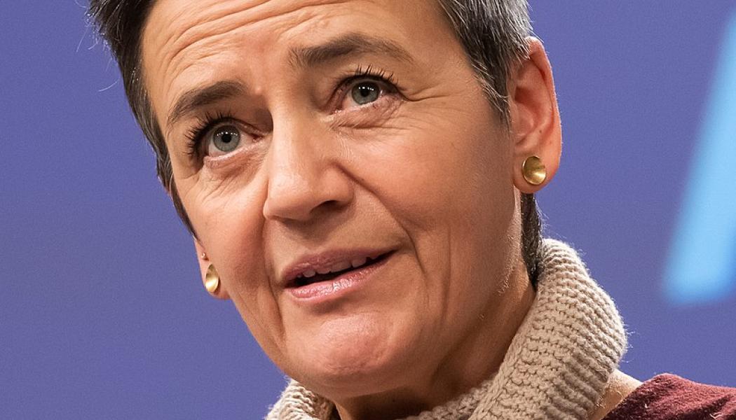 Danskan Margrethe Vestager är EU-kommissionär ansvarig för konkurrenspolitiken i EU. Foto: © European Union, 2024/Wikimedia Commons