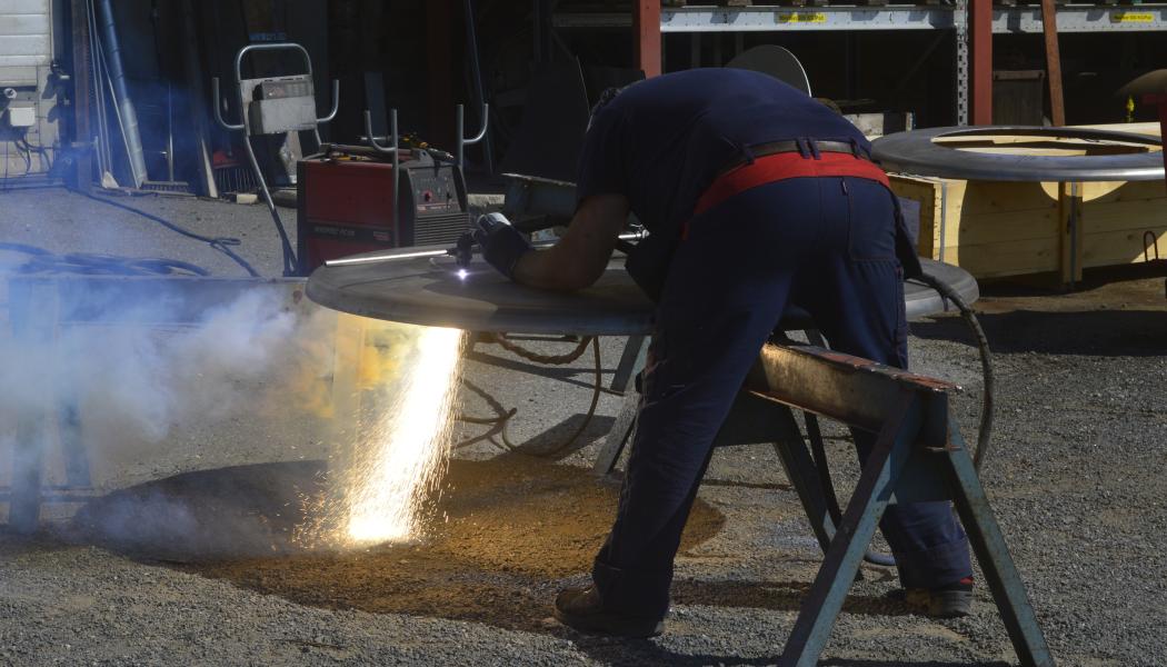 EU har redan förlorat 2,5 miljoner tillverkningsjobb sedan 2008 och bara inom stålindustrin har nästan 100 000 jobb försvunnit, enligt Eurostat. Arkivbild.