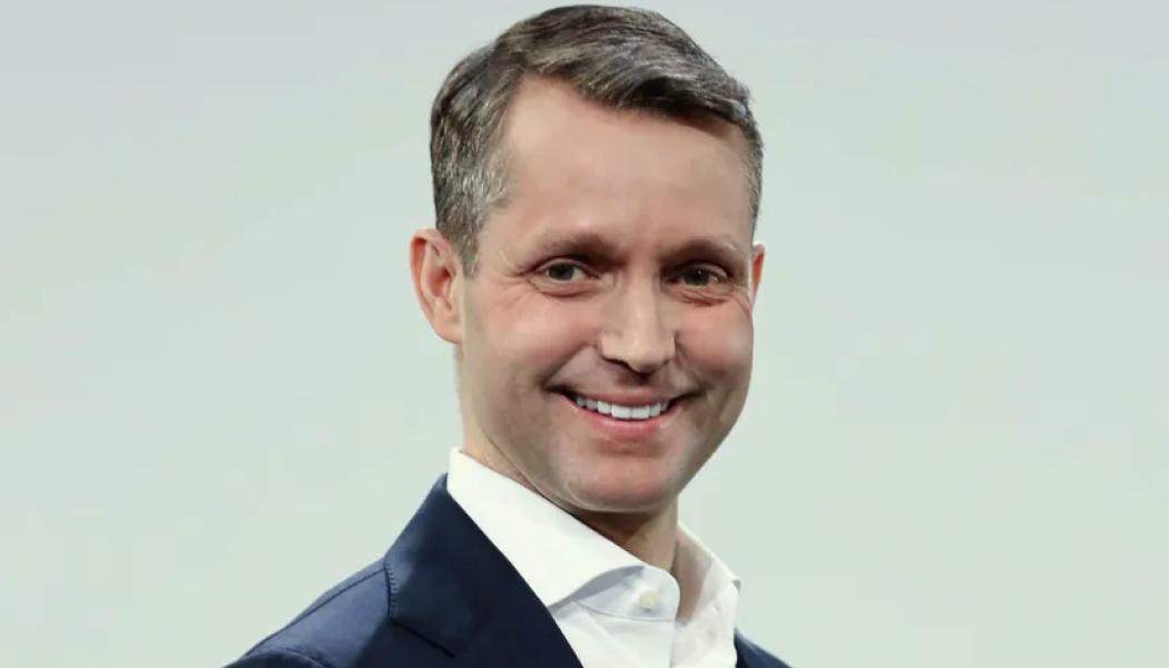 Justin Hotard tar över rollen som ny verkställande direktör i Nokia. Foto: Nokia