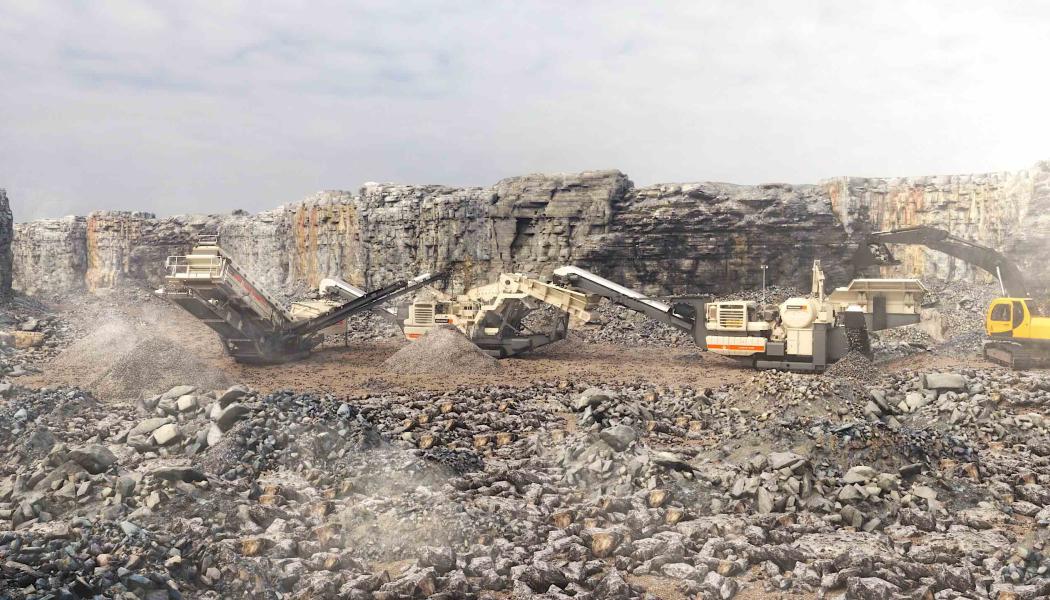 Behovet av effektiv stenbearbetning växer globalt, särskilt i samband med storskaliga byggprojekt och gruvverksamhet. Foto: Metso