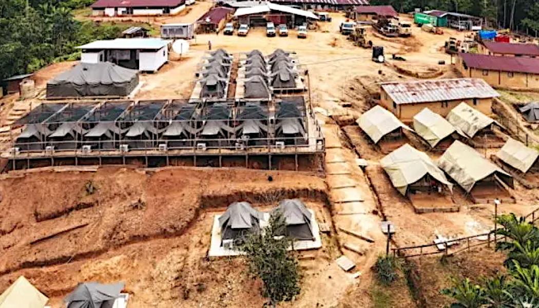 Pasofino Golds fyndighet i Liberia. Foto: Pasofino Gold