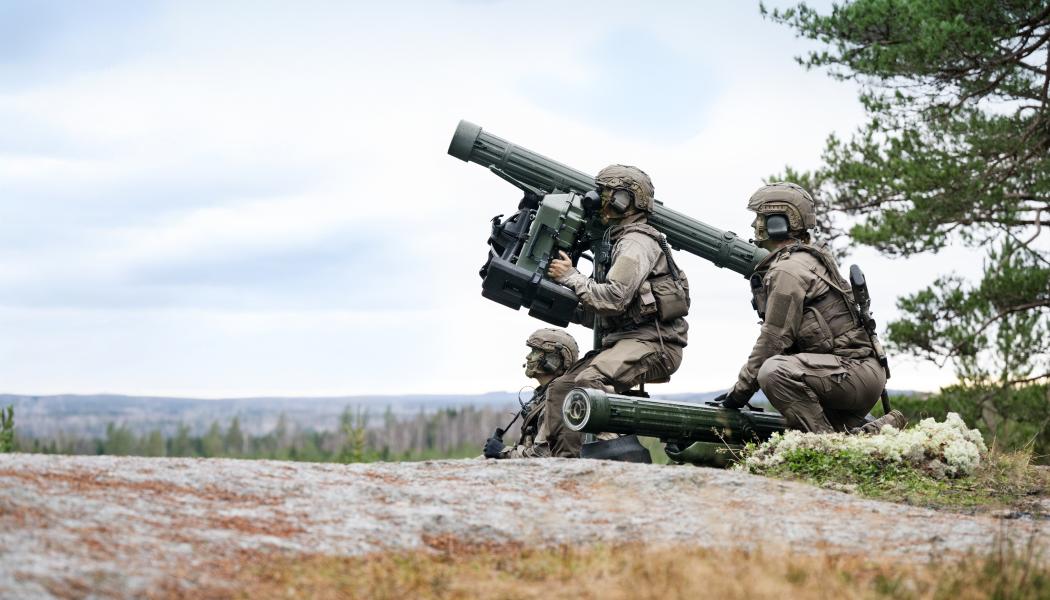 Luftvärnsroboten Bolide 2 kommer att börja levereras 2027. Foto: Saab