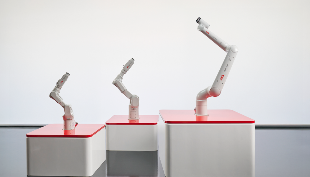 Robotarna tillverkas vid ABB Robotics fabrik för robottillverkning i Shanghai och ska kunna hantera många arbetsmoment, från ”materialhantering till avancerade tillämpningar som dispensering och polering”. Foto: ABB