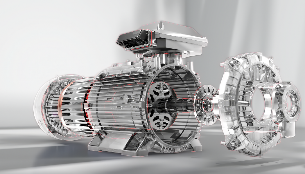 ABB-undersökningen fann för 91 procent av företagen spelar energieffektivitet en avgörande roll vid val av elmotor. Foto: ABB