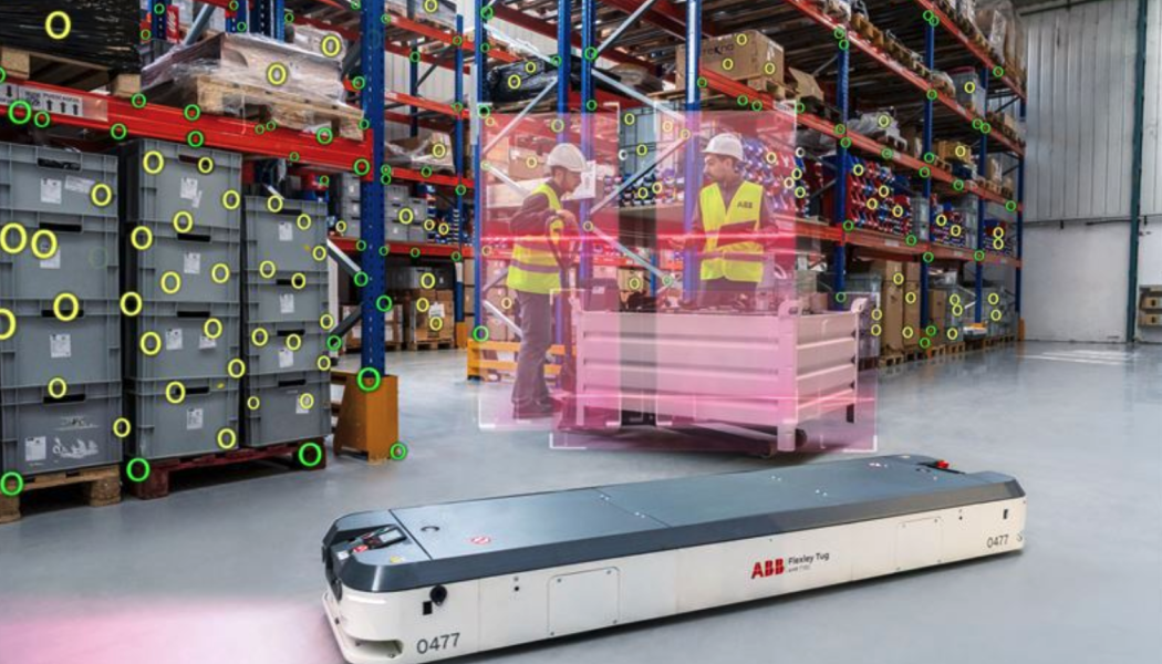 Med hjälp av AI kan människor med ord instruera en robot om dess arbetsuppgifter. Foto: ABB