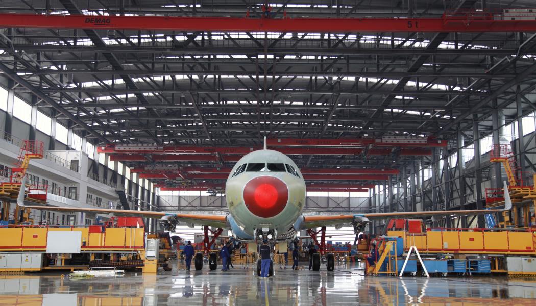 Airbus anläggning i Tianjin. Foto: Airbus
