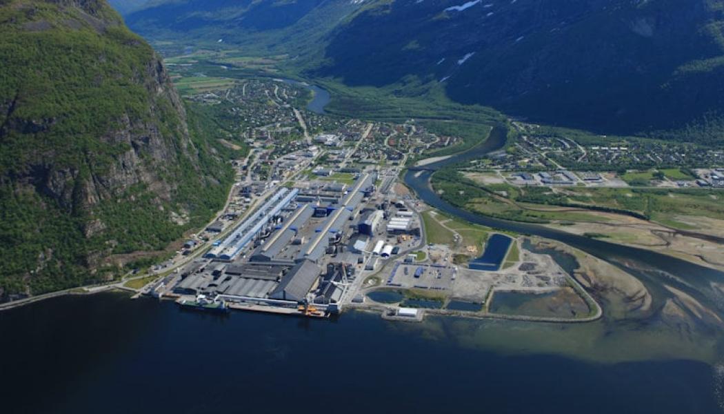 Norsk Hydro Sunndal. Foto: Norsk Hydro