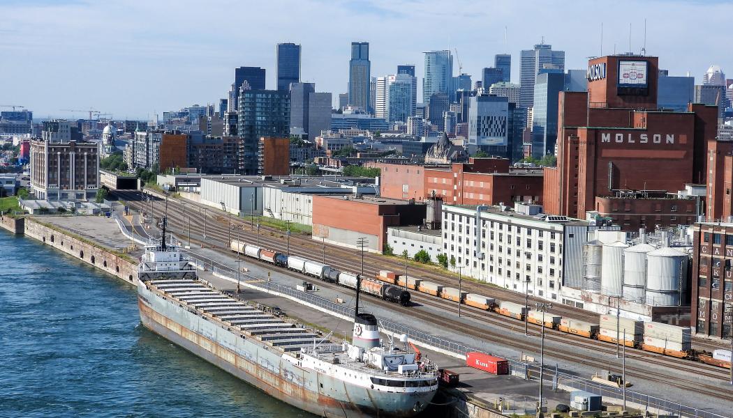 En del av hamnen i Montreal, Kanada. Foto: André Chivinski from Sherbrooke/Wikimedia Commons 