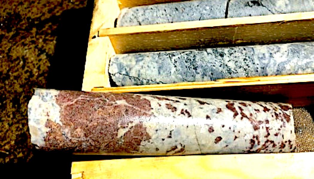 Färska fynd samlade. Foto: Rare Earths Norway (REN)