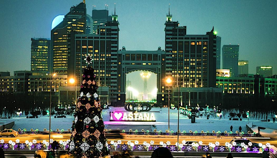 Astana, Kazakstans huvudstad. Foto: Creative Commons Lic. Kredit: Bozta Akimkhan