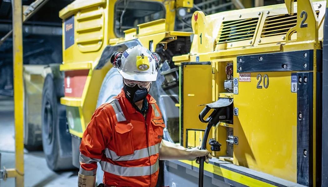 Lösningarna ska stärka säkerhet och produktivitet vid koppargruvan El Teniente. Foto: Epiroc