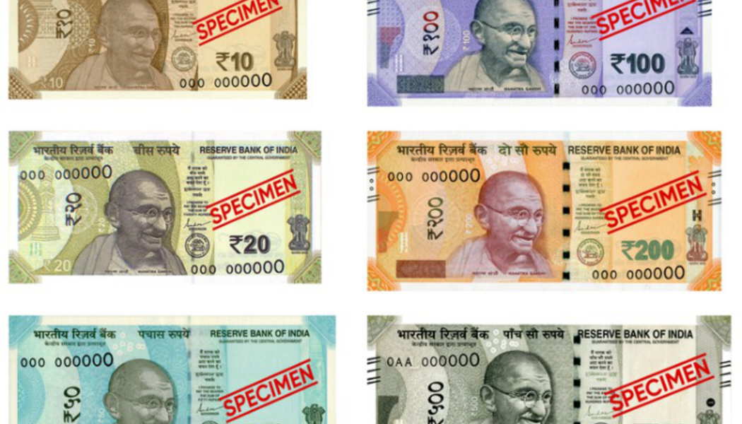 Nyligen handlades den indiska rupien för 86,6 rupier för en dollar, ett historiskt bottenrekord. Ett historiskt bottenrekordImage courtesy: Reserve bank of India  https://paisaboltahai.rbi.org.in/Wikimedia Commons