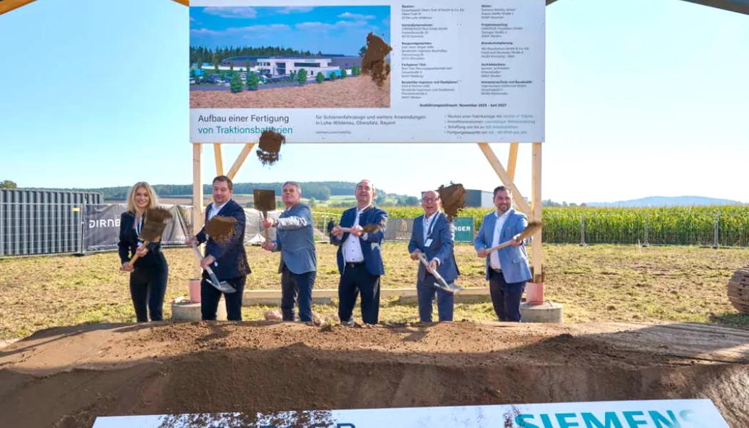 Siemens Mobility bygger batterifabrik för tåg i Bayern