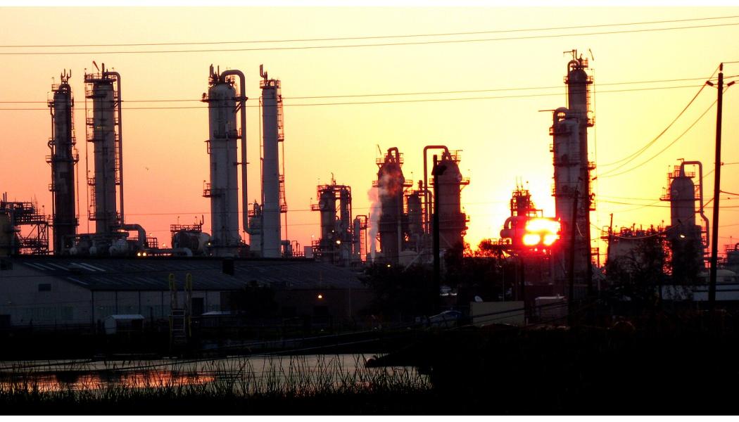 Baytown i Texas där ExxonMobil har ett stort oljeraffinaderi. Foto: Baytownbert/Wikimedia Commons