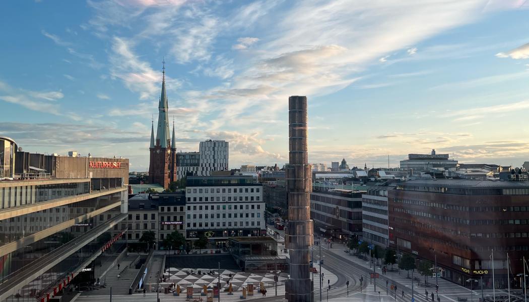 Sergels torg i Stockholm. Bild: EY