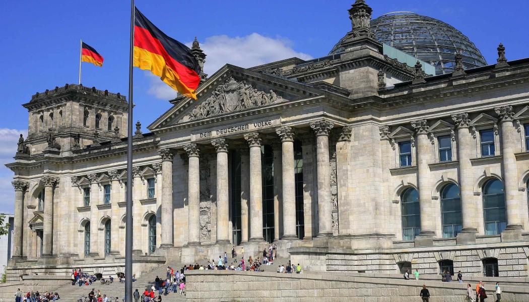 Tyska parlamentet Reichstag i Berlin. Foto: Wikipedia Common, kredit: Cezary Piwowarski