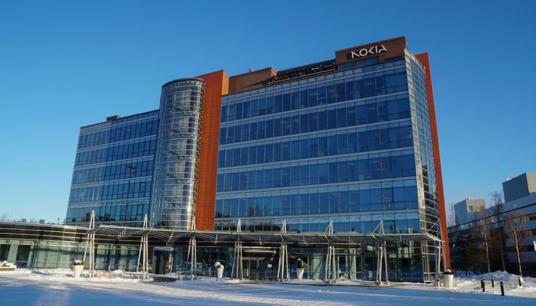 Nokias huvudkontor i Esbo utanför Helsingfors. Bolaget positionerar sig i AI-infrastruktur. Foto: Nokia