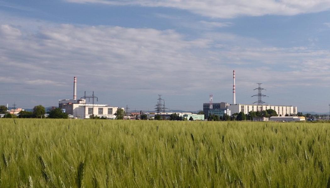 Bohunice kärnkraftverk i västra Slovakien, där den nya reaktorn planeras att byggas. Foto: Javys